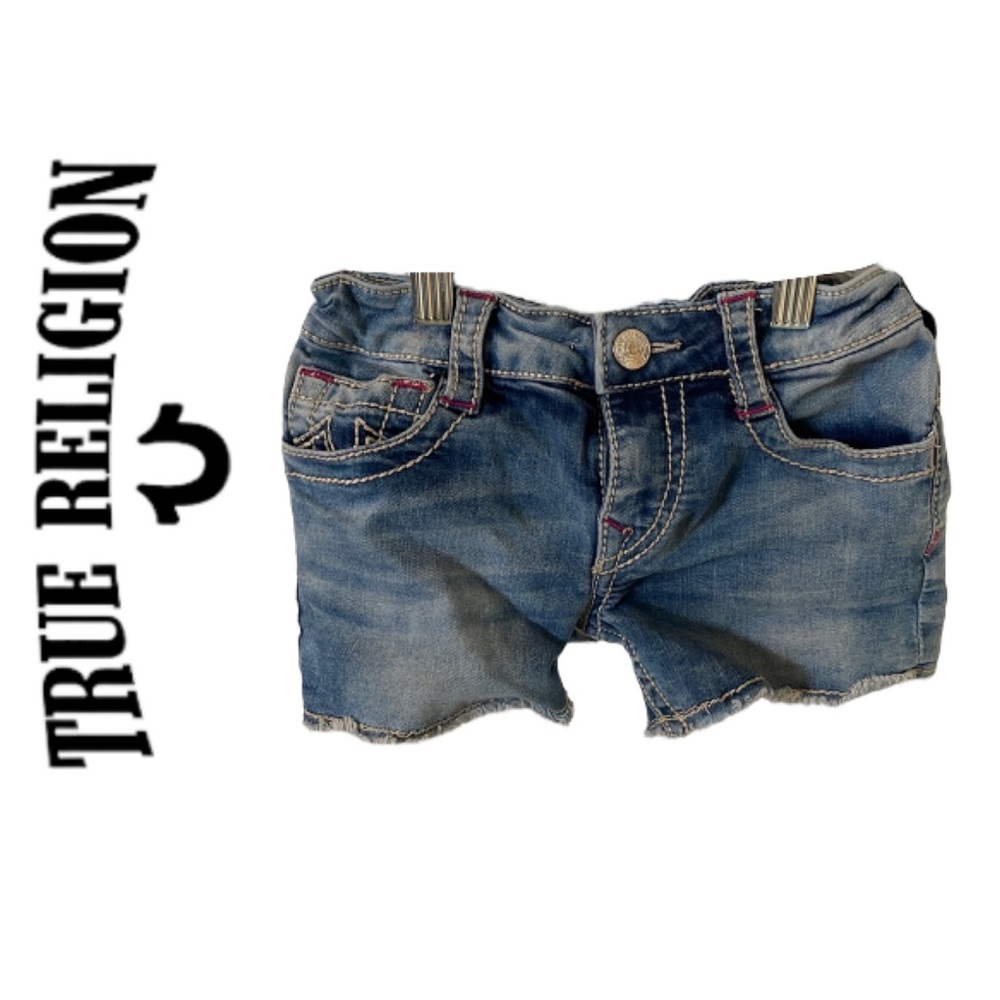TRUE RELIGION➕Denim Cutoff Shorts